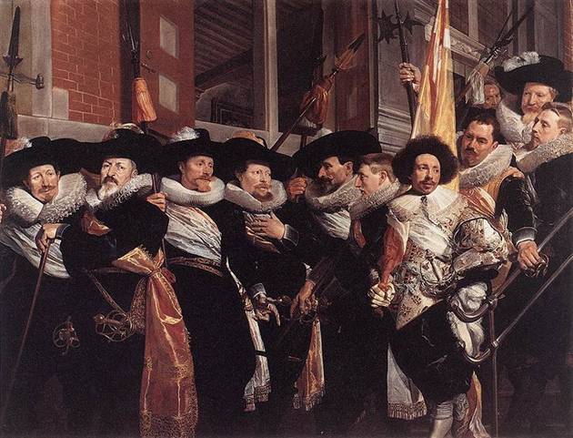 St. Hadrian Civic Guard Haarlem  1630  by Hendrik Gerritsz Pot   1585-1657    Frans Hals Museum